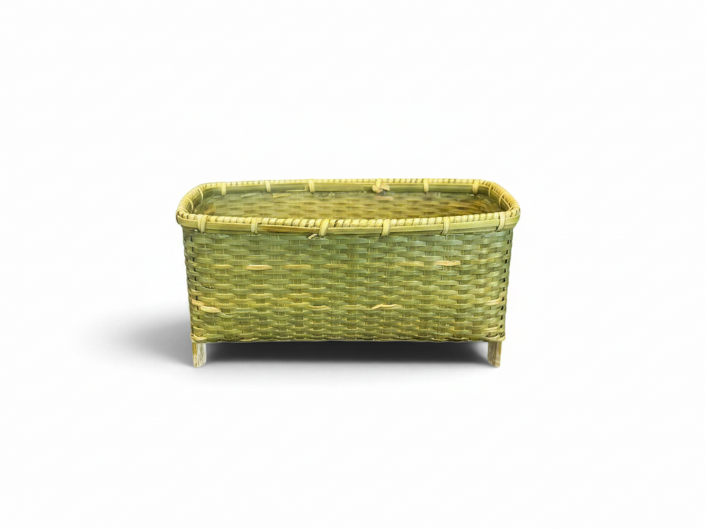 Small Premium Rectangular Bamboo Basket