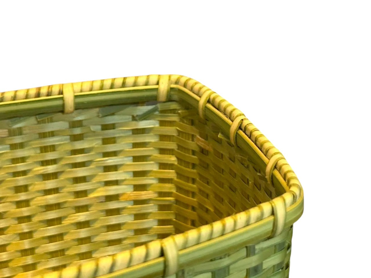 Small Premium Rectangular Bamboo Basket