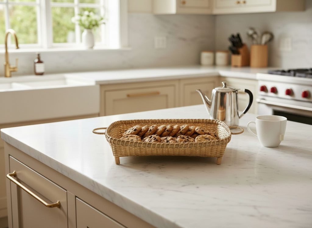 Handcrafted Bamboo Serving Tray