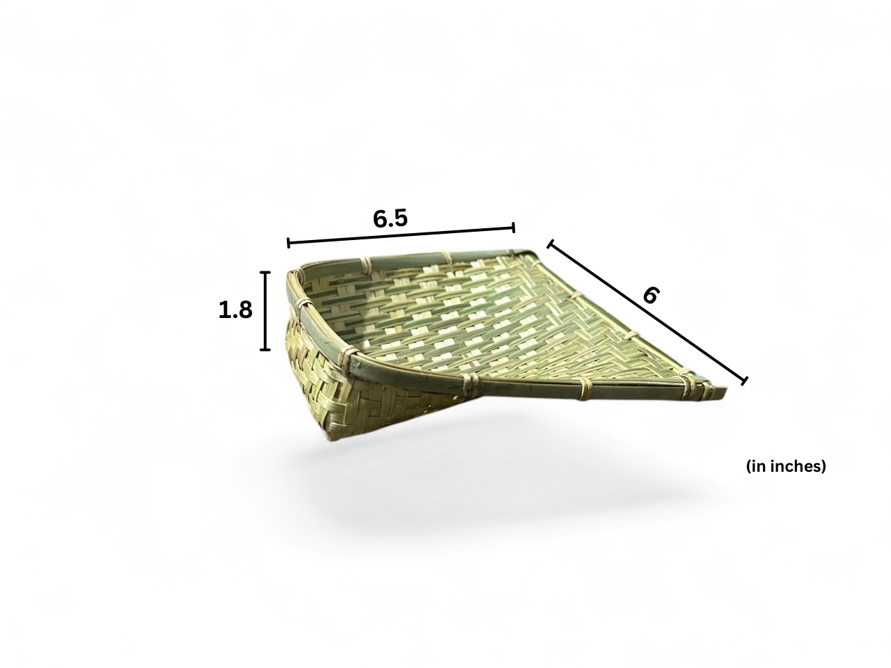 Handwoven Premium Bamboo Utility Tray