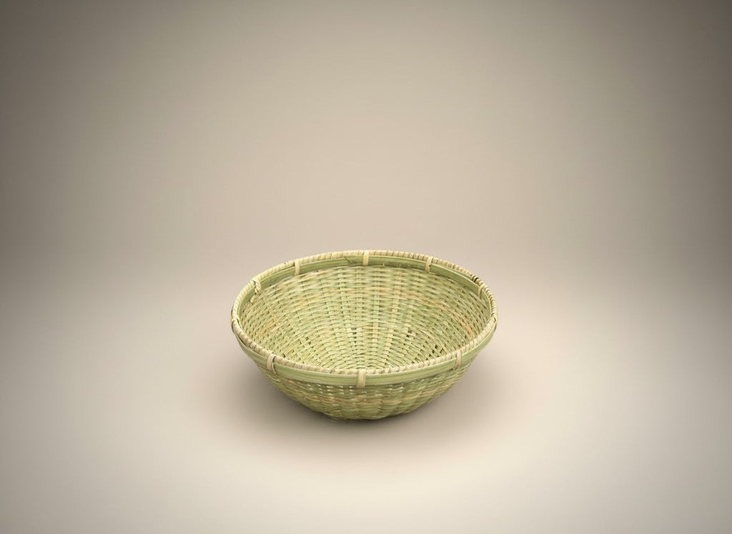Handmade Bamboo Storage Basket