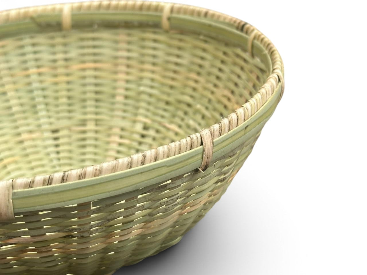 Handmade Bamboo Storage Basket